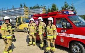 Ćwiczenia dla strażak&oacute;w PSP i OSP z terenu powiatu bytowskiego 6