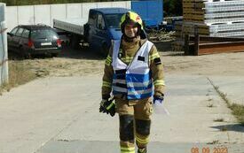 Ćwiczenia dla strażak&oacute;w PSP i OSP z terenu powiatu bytowskiego 15