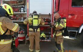 Ćwiczenia dla strażak&oacute;w PSP i OSP z terenu powiatu bytowskiego 19