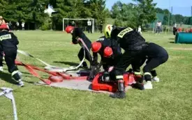 Gminne zawody sportowo-pożarnicze drużyn młodzieżowych OSP - 2025 1