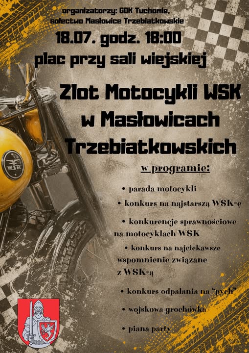 Plakat Zlot Motocykli WSK