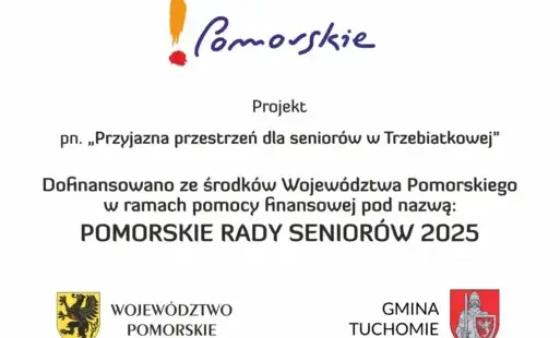 Plakat Pomorskie dla Seniorów 2025 