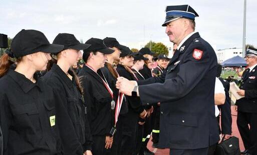 Podczas honorowania Druhen z OSP Modrzejewo
